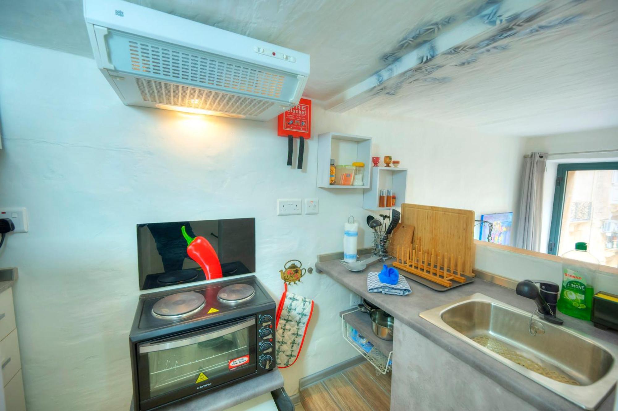 Charming 3 Storey Apartment In Valletta Centre, Ngri1-1 Exterior foto